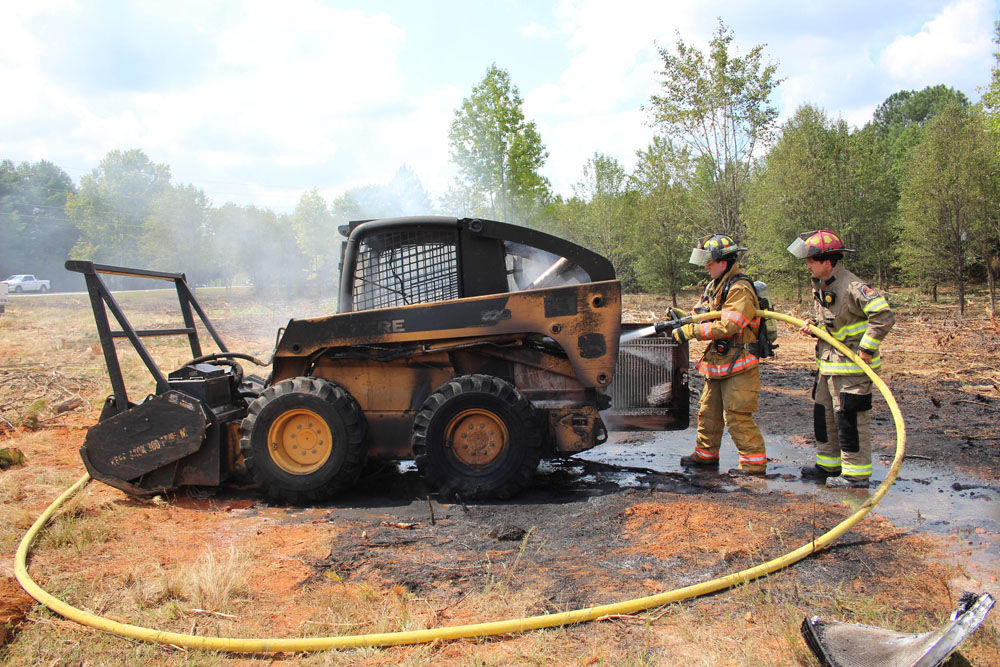 Industrial Boulevard fire